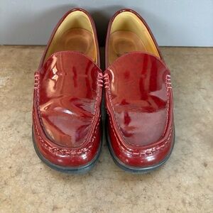 Birkenstock Footprints Red loafers Size 37/6-6.5